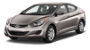 Hyundai Elantra MD/UD: Rear seat - Seats - Safety features of your vehicle - Hyundai Elantra MD 2010-2015 Owners manual