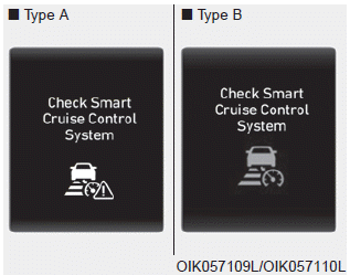 Hyundai Elantra. Sensor to Detect Distance to the Vehicle Ahead